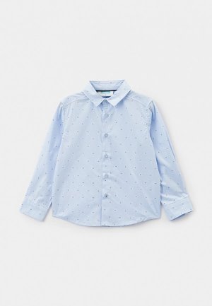 Рубашка Acoola. Цвет: голубой