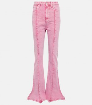 Расклешенные джинсы Classic Trumpet Y/PROJECT, розовый Y/Project