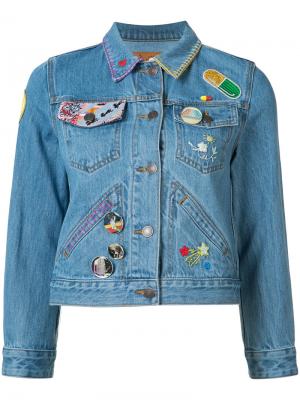 Patch jacket Marc Jacobs. Цвет: синий
