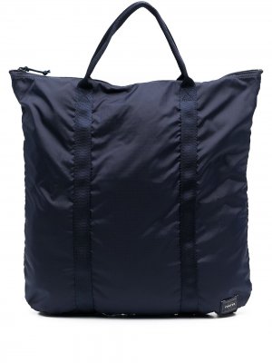 Рюкзак на молнии с нашивкой-логотипом Porter-Yoshida & Co.. Цвет: синий