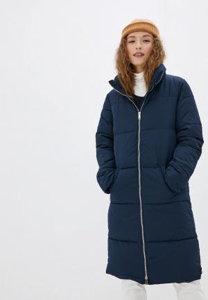 Куртка утепленная Jacqueline de Yong. Цвет: синий