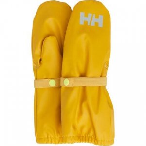 Варежки Bergen флисовые из полиуретана - детские , цвет Essential Yellow Helly Hansen