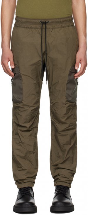 Зеленые гималайские брюки-карго John Elliott