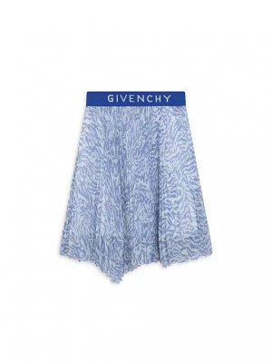 Асимметричная плиссированная юбка Mini Me для маленьких девочек , цвет unique Givenchy