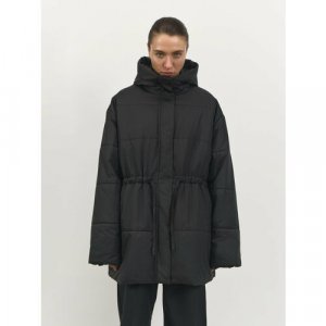 Куртка Санкт-Петербург стёганая, размер XL, черный GATE31. Цвет: черный