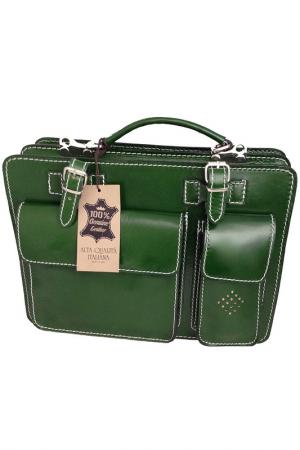 Briefcase Viola Castellani. Цвет: green