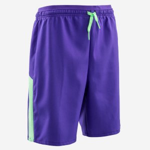 Детские футбольные шорты - Viralto Alpha фиолетовый/зеленый KIPSTA, цвет gruen Kipsta