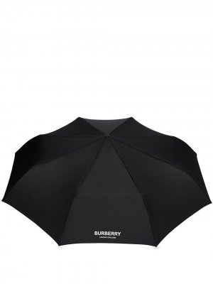 Зонт с логотипом Burberry. Цвет: бежевый