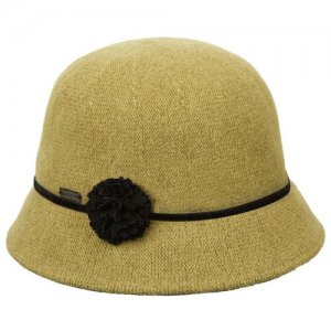 Шляпа клош BETMAR B1863H SOPHIYA, размер ONE. Цвет: бежевый
