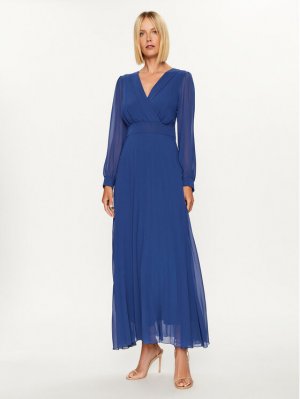 Вечернее платье стандартного кроя , синий Rinascimento