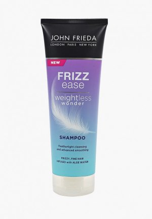 Шампунь John Frieda Frizz Ease WEIGHTLESS WONDER  для придания гладкости и дисциплины тонких волос. Цвет: прозрачный