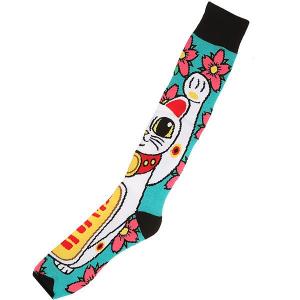 Носки сноубордические Maneki Snow Sock Multi Neff. Цвет: мультиколор