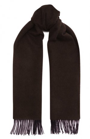 Кашемировый шарф Kiton. Цвет: коричневый