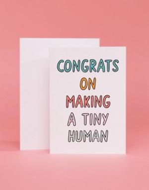 Поздравительная открытка Congrats New Baby Veronica Dearly. Цвет: мульти