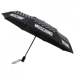 Зонт Moschino. Цвет: чёрный