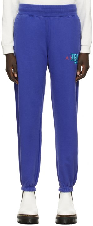 Пурпурные брюки для отдыха с логотипом College Awake NY
