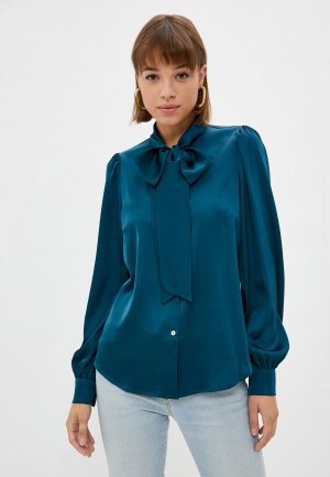 Блуза Zlatoni. Цвет: бирюзовый