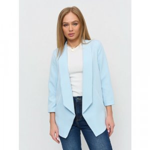 Пиджак, размер 52, голубой BrandStoff. Цвет: голубой
