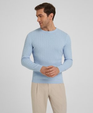 Пуловер KWL-0950 BLUE HENDERSON. Цвет: голубой