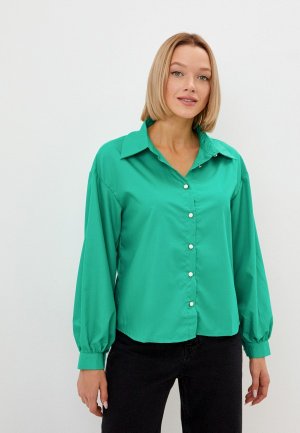Блуза Gpride. Цвет: зеленый