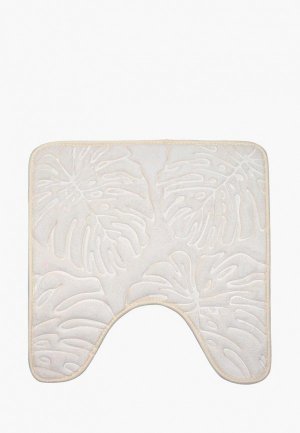 Коврик для ванной DeNastia Memory Foam, 50х50 см. Цвет: белый
