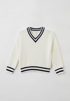 Пуловер Acoola. Цвет: белый