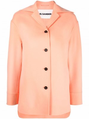 Button-front blazer Jil Sander. Цвет: оранжевый