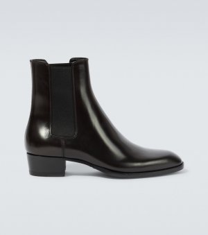 Кожаные ботинки челси wyatt , коричневый Saint Laurent