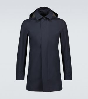 2-слойная куртка-пальто в стиле автомобиля , синий Herno