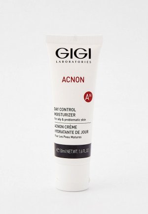 Крем для лица Gigi ACNON Day control moisturizer, увлажняющий, дневной, акне контроль. 50 мл. Цвет: прозрачный