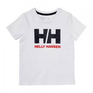 Детская футболка Logo T-Shirt Helly Hansen. Цвет: белый