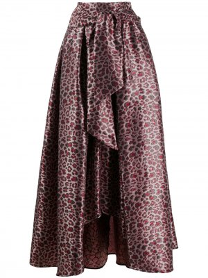 Присборенная юбка с леопардовым принтом Ultràchic