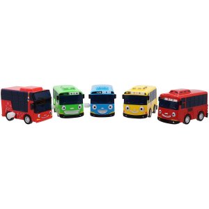 Происхождение Корейская модель - специальный заводной набор Little Bus 5 шт. ( + Gani Lani Rogi Citu) Tayo