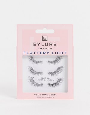 Набор накладных ресниц Fluttery Light – No. 008-Черный Eylure