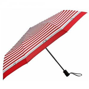 Зонт складной женский 744865D Stripes Red Doppler