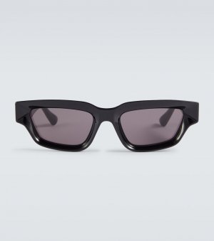 Острые квадратные солнцезащитные очки , черный Bottega Veneta