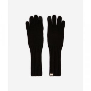 Перчатки , размер 16, черный Gulliver. Цвет: черный