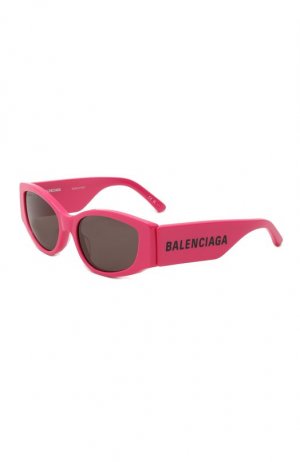 Солнцезащитные очки Balenciaga. Цвет: розовый