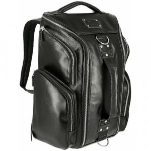 Сумка дорожная сумка-рюкзак , 43х28х20 см, черный Versado. Цвет: черный