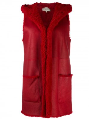 Пальто с блестками Holland &. Цвет: красный