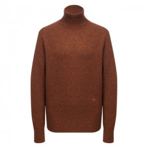 Кашемировый свитер Victoria Beckham. Цвет: коричневый