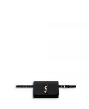 Маленькая сумка-портфель Solferino в кожаной коробке , цвет Black Saint Laurent