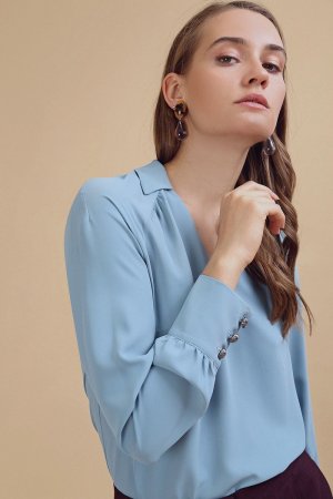 Блузка с рукавом реглан EMKA