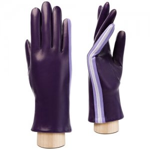 Перчатки , размер 7, фиолетовый ELEGANZZA. Цвет: бордовый