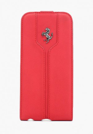 Чехол для iPhone Ferrari 6/6S, Montecarlo Flip Red. Цвет: красный