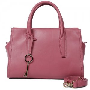 Классическая сумка leo ventoni 23004528-d.pink. Цвет: розовый
