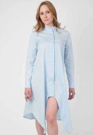 Платье Cauris. Цвет: голубой