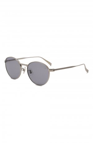 Солнцезащитные очки Dunhill. Цвет: серебряный