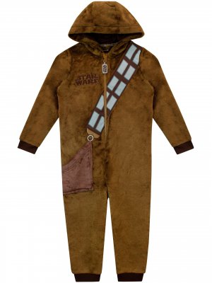 Флисовый комбинезон Chewbacca All In One , коричневый Star Wars