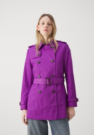 Тренч Rain Lined , цвет purple jasper Lauren Ralph